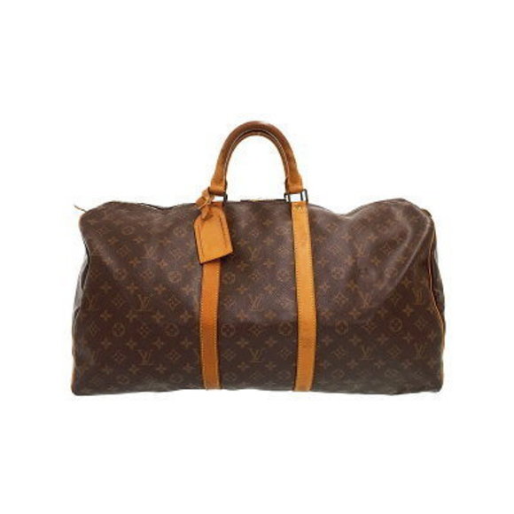 Louis Vuitton Monogram Keepall Boston Bag - Picture 1 of 8